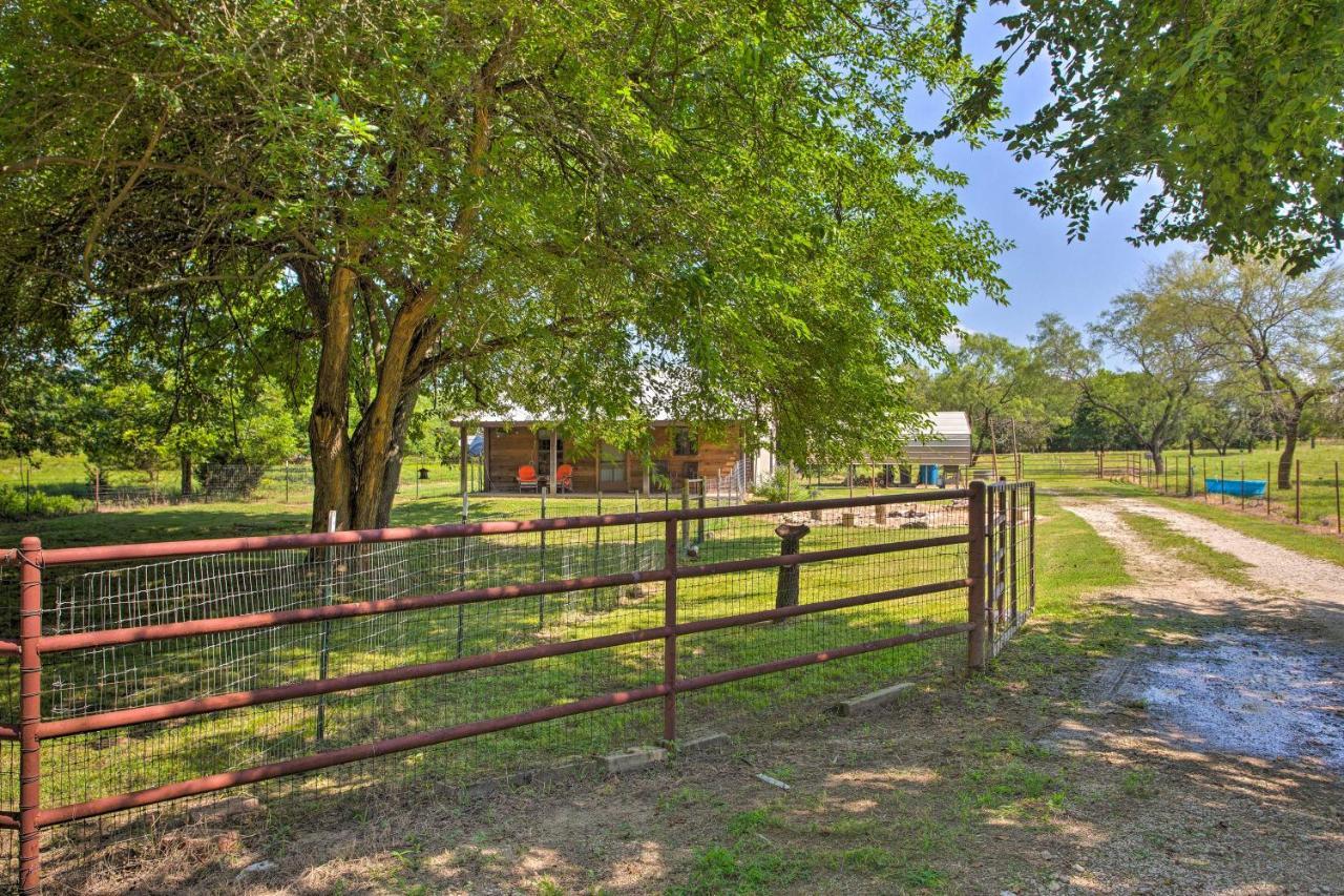 Texas Cabin On 130 Acres Walk To Lake Ray Roberts Collinsville Eksteriør billede