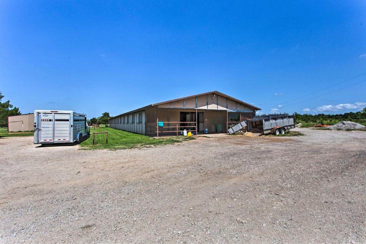 Texas Cabin On 130 Acres Walk To Lake Ray Roberts Collinsville Eksteriør billede