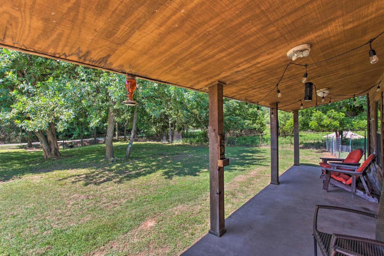 Texas Cabin On 130 Acres Walk To Lake Ray Roberts Collinsville Eksteriør billede