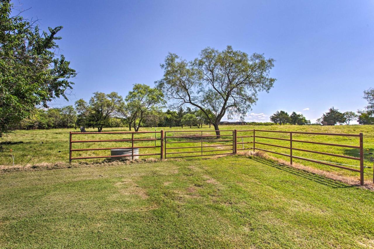 Texas Cabin On 130 Acres Walk To Lake Ray Roberts Collinsville Eksteriør billede